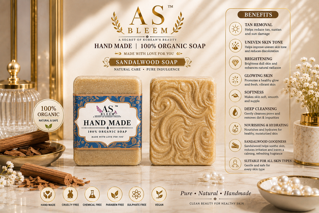 HANDMADE SANDALWOOD SOAP