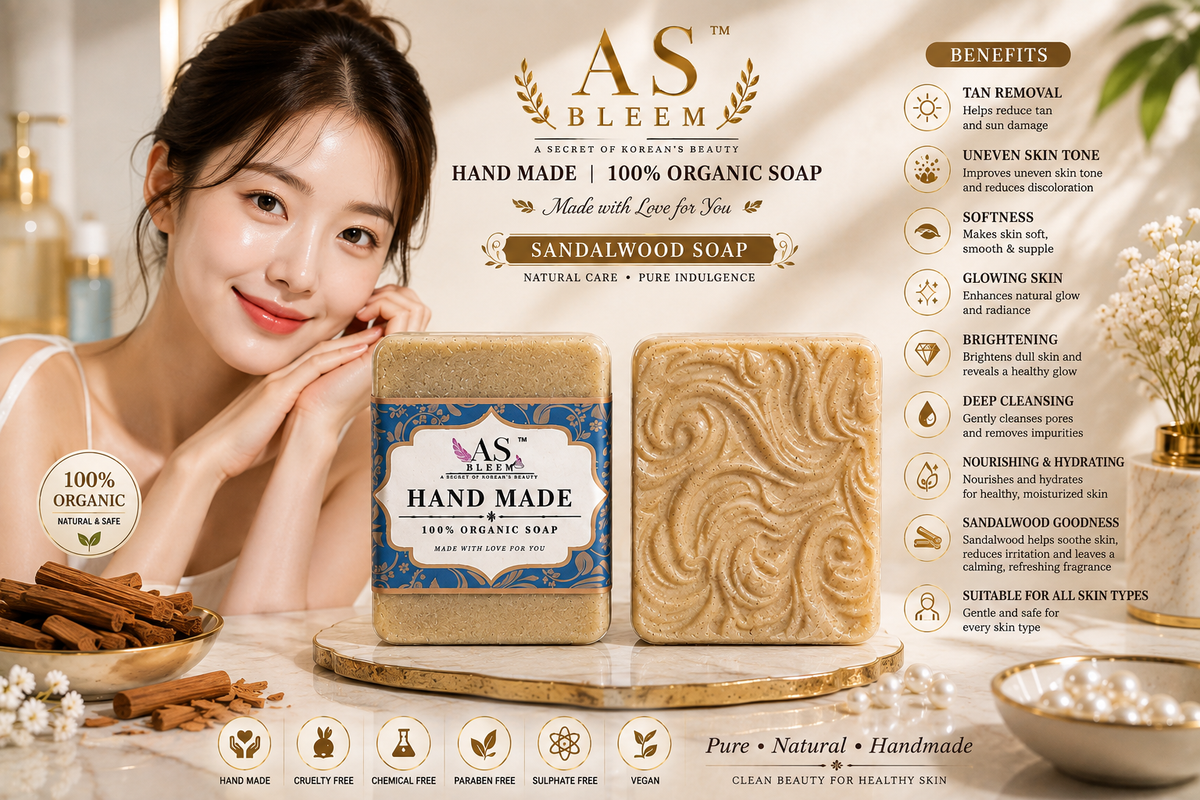 HANDMADE SANDALWOOD SOAP
