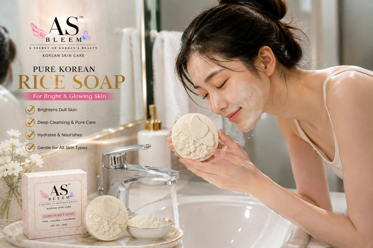 PURE KOREAN RICE SOAP