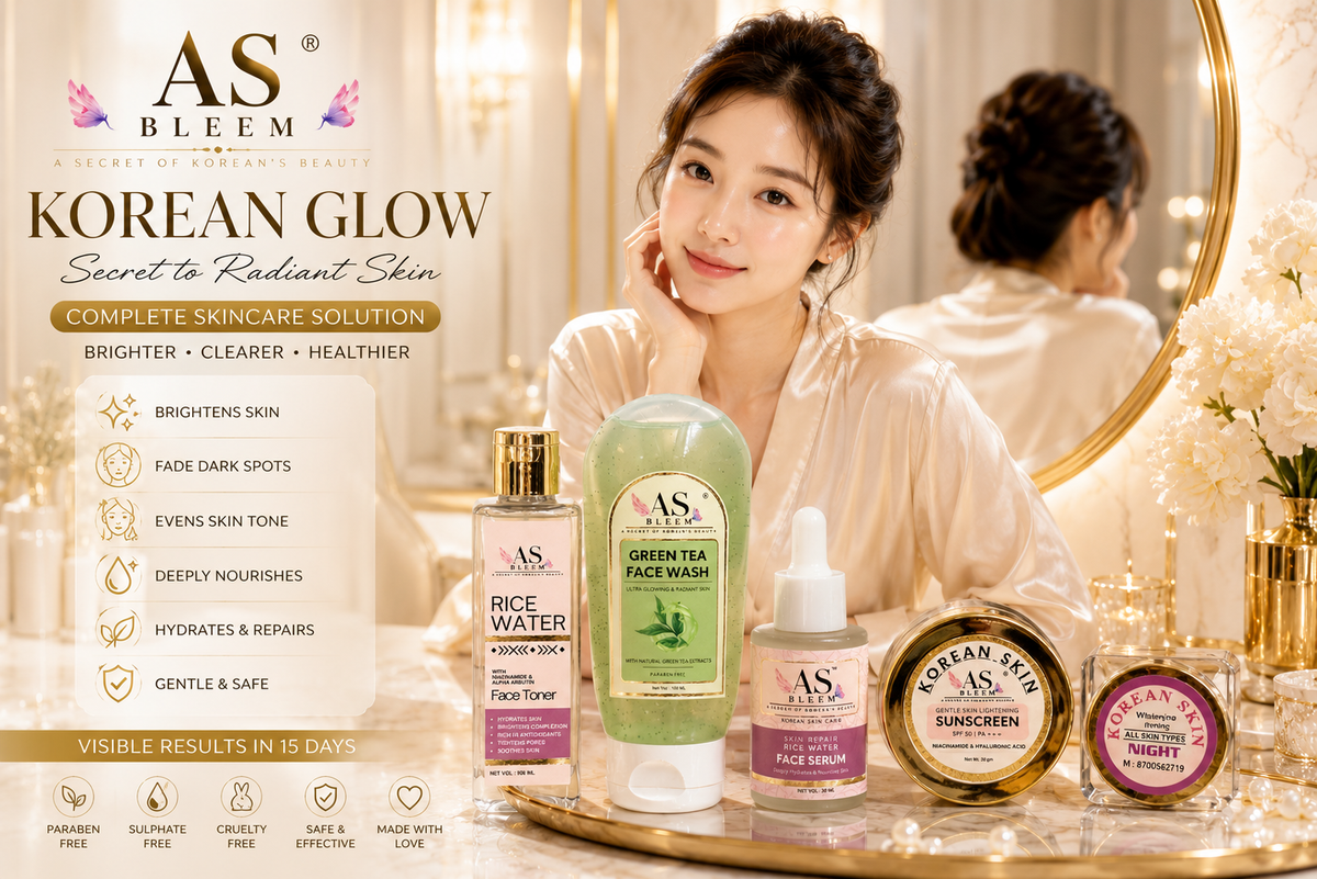 KOREAN KIT FOR NORMAL TO OILY AND COMBINATION SKIN