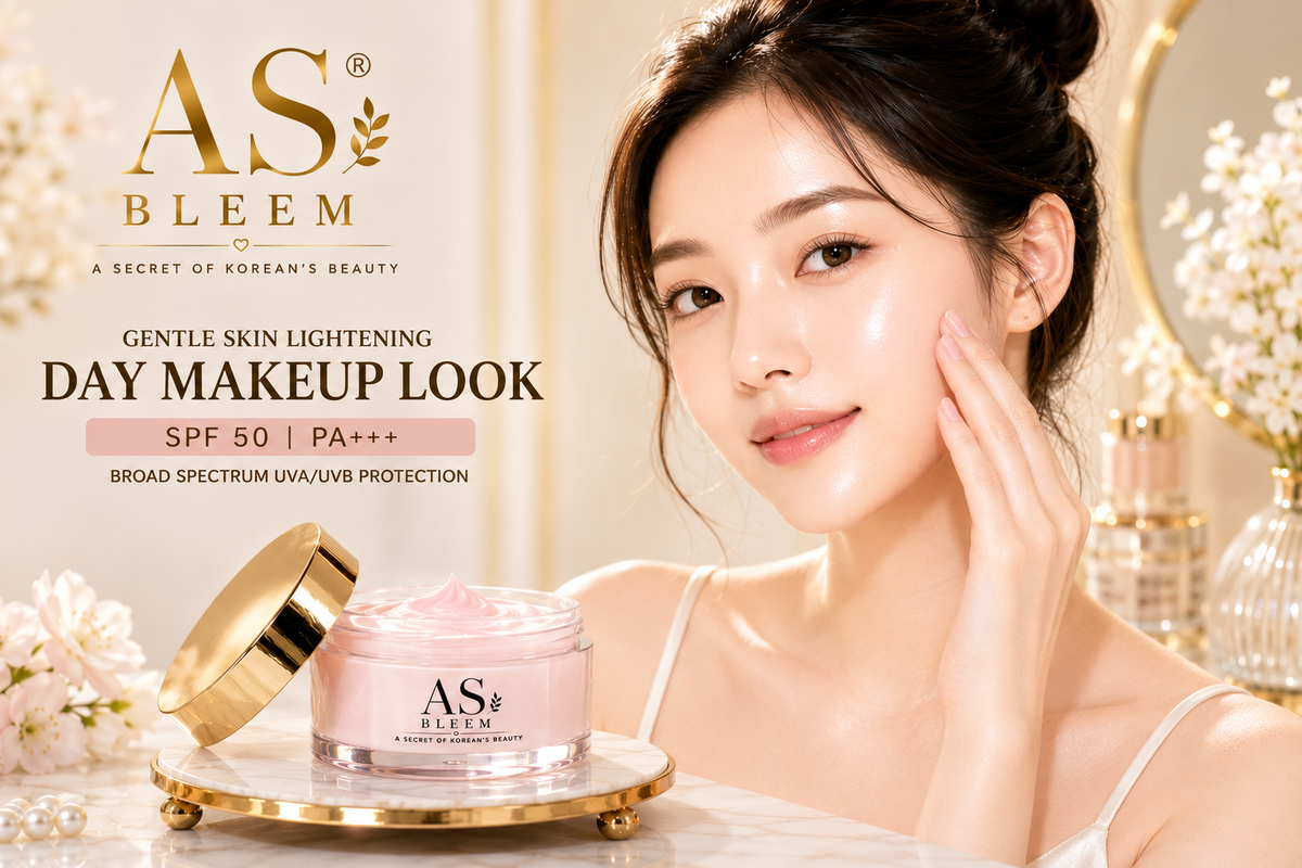 Day Makeup Look Cream