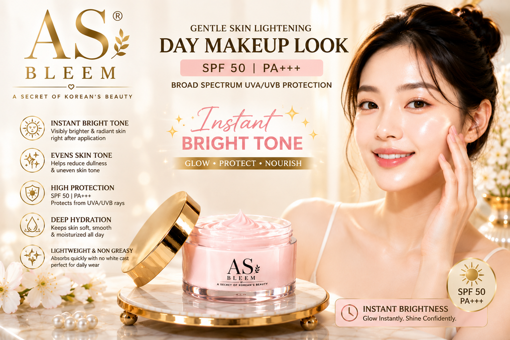 Day Makeup Look Cream